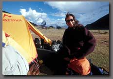 Kate in Tibet