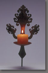 Sconce and Candle